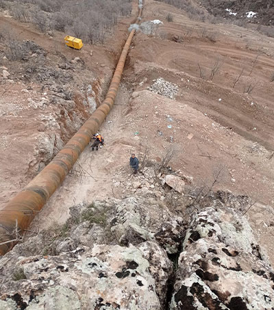 Ilıcak 2 Regülatörü ve HES Cebri Boru Projesi